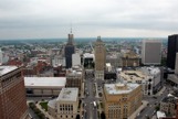 A view of downtown Buffalo from the 28th floor of the Buffalo City Building